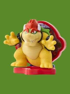 McDonalds 2026 The Super Mario Galaxy Movie Happy Meal Toy #12 Bowser New In Box
